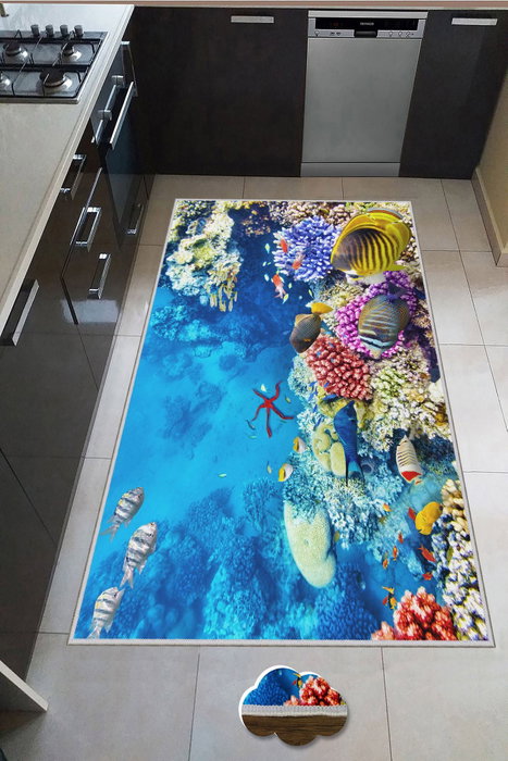 Conceptum Alfombra Wookece166 Multicolor 60 x 100 cm Conceptum Alfombra Wookece166 Multicolor 60 x 100 cm